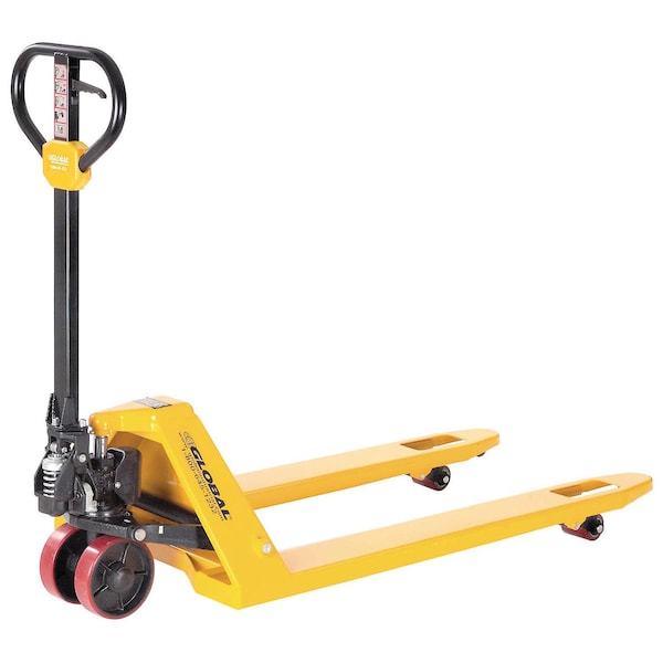 Global Industrial Pallet Jack, 5500-Lb. Capacity Pallet Truck - 27W x 48L Forks 334475 - main
